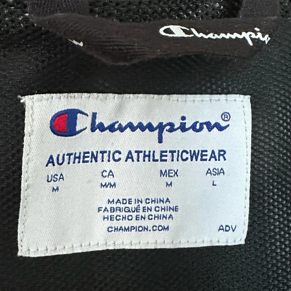 Champion Stadium Tie Dye Windbreaker Jacket Medium Lightweight Nylon Hooded